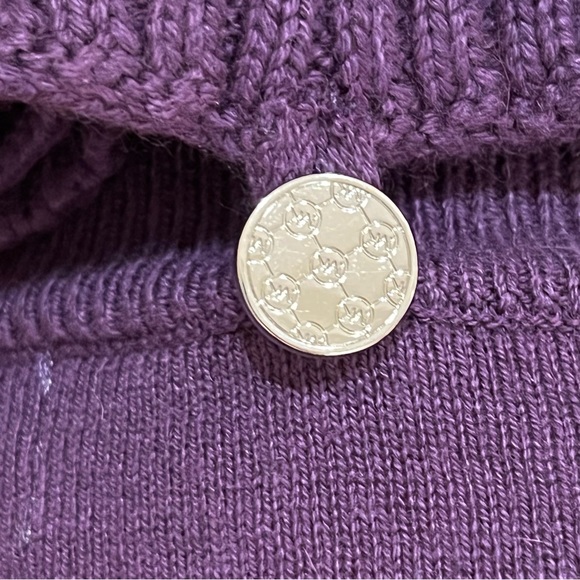 NWT MICHAEL Michael Kors Removable Cowl Neck Long-Sleeve Sweater - Picture 8 of 16